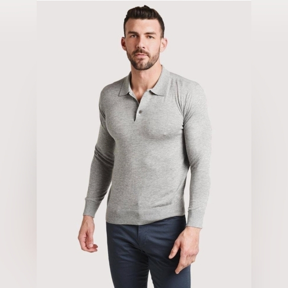 Greyson Saratoga Sweater Polo - Picture 1 of 6